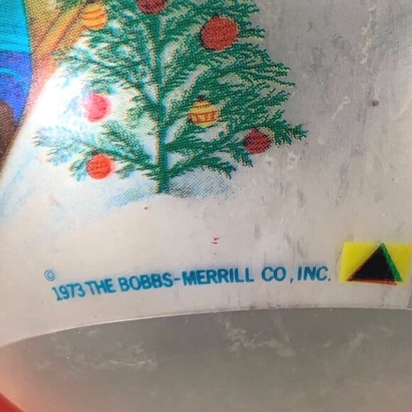 Vtg 1973 Raggedy Ann Andy Glass Christmas Ornaments Set Of 4 Ski Bobbs Merrill - Picture 4 of 11